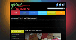 Desktop Screenshot of planetpackaging.co.uk